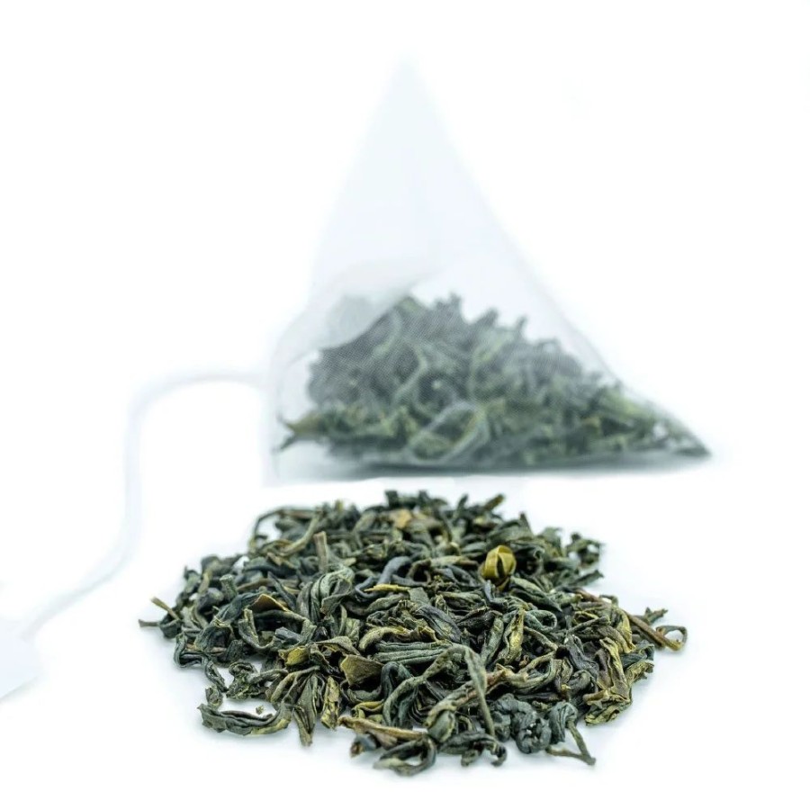 Teas Imperial Tea | Organic Green Tea Earl Grey Biodegradable Pyramid Tea Bags