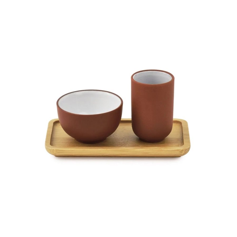 Teaware Imperial Tea | Clay Gongfu Tea Service Tasting Cup Set