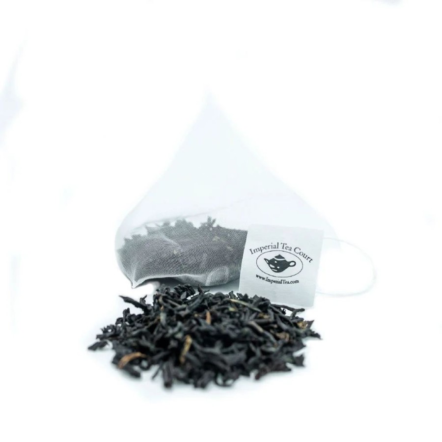 Teas Imperial Tea | Organic Vanilla Biodegradable Pyramid Black Tea Bags